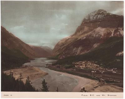 Field BC and Mt Stephen